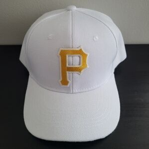 Pittsburgh Pirates White Baseball Cap